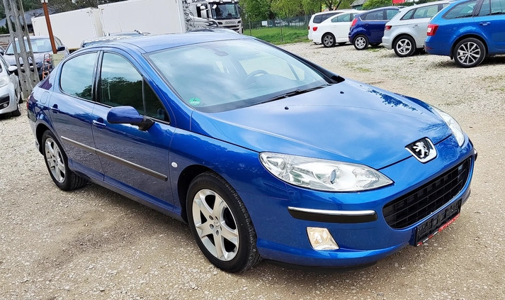 Peugeot 407 cena 11950 przebieg: 177000, rok produkcji 2004 z Wysokie Mazowieckie małe 466